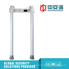 IP65 Waterproof Outdoor Oval Walk Through Security Gate Archway Portable Metal Detector with LCD Touch Screen